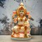 Laxmi and Ganesha Idol Pair Culture Marble Statue Laxmi Ganpati Figurine God of Luck and Success Idol Showpiece for Home Decoration and Car Dashboard Diwali Decoration